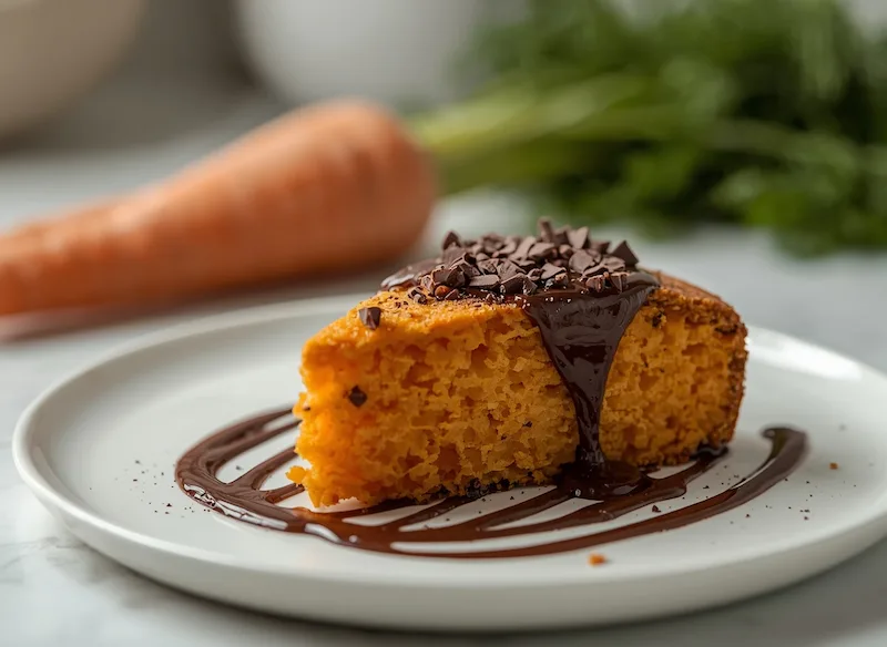 Bolo de Cenoura Sem Farinha de Micro-ondas (ou no forno)