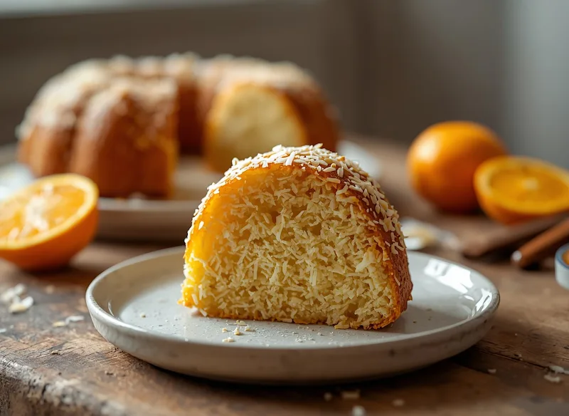 Bolo de Laranja com Baixo Carboidrato