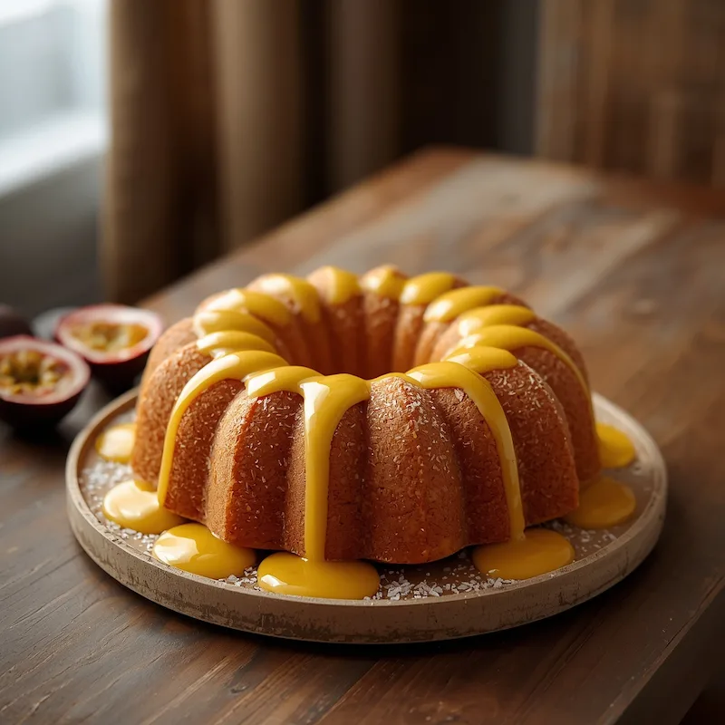 Bolo de Maracujá